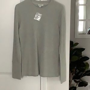 NwNT Sundance gray thermal long sleeve top size Medium